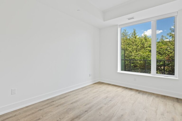 Bright, newly finished room with clean windows after a professional post-construction clean, Melbourne